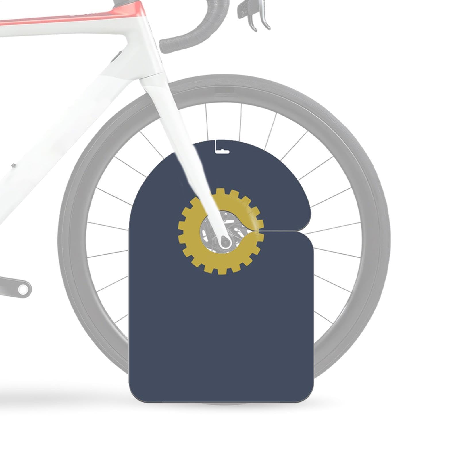 Protector de disco de freno de bicicleta y cubierta de freno de disco antiaceite para rueda