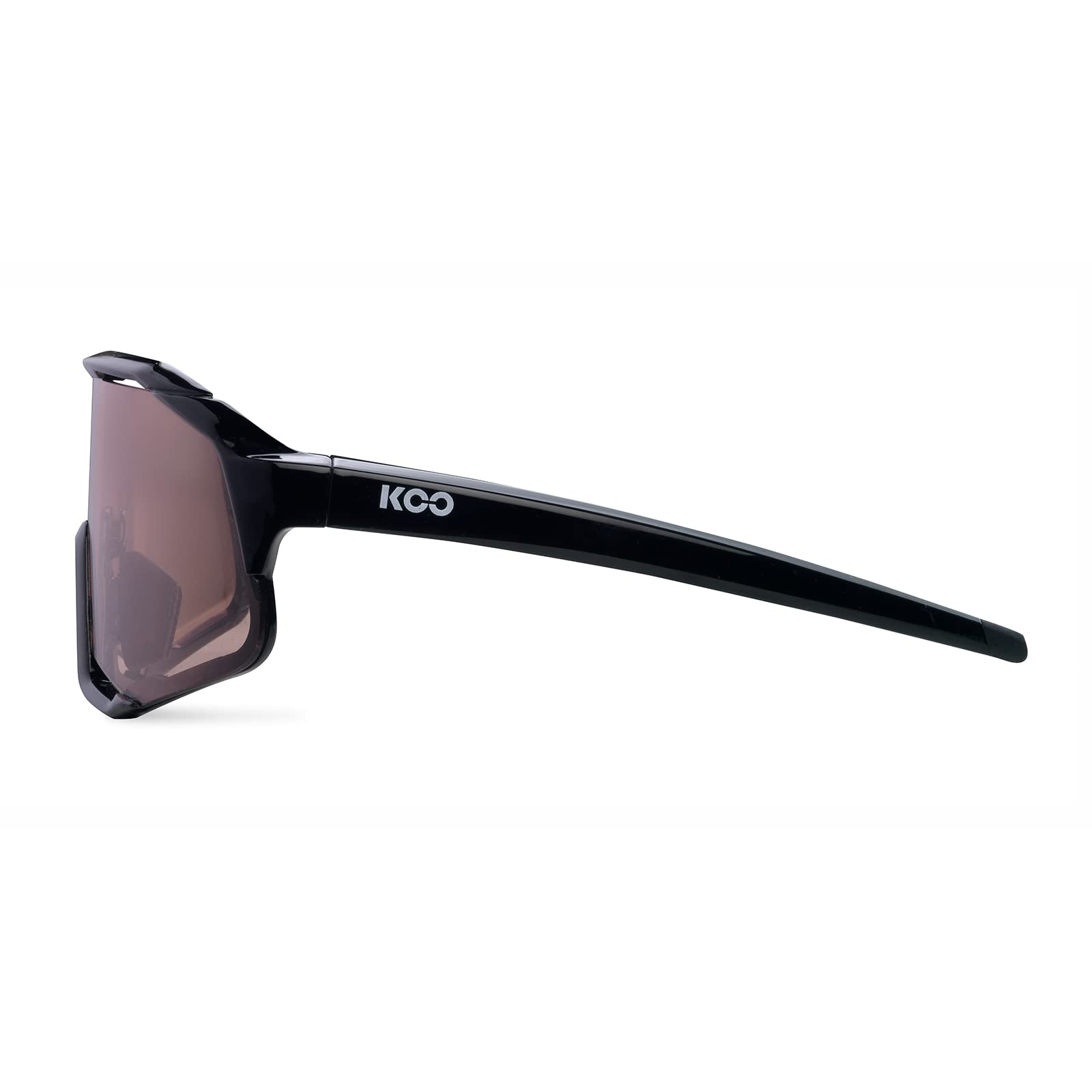 Kask Koo Gafas Demos Negras - Lente Rosa
