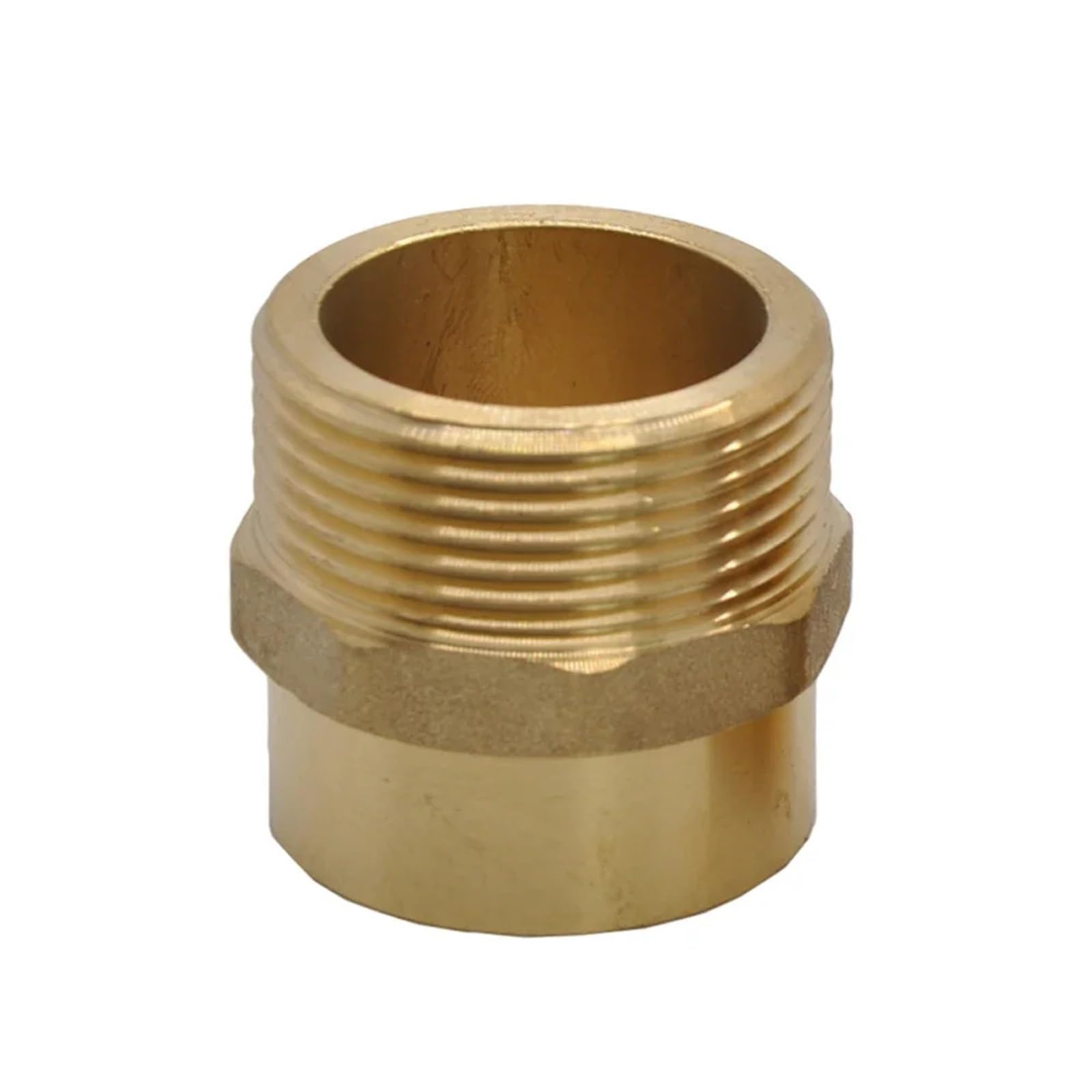 3/8" 1/2" 3/4" 1" -4" bspt Male To Solder Cup Connector Brass End Feed Solder Plumbing Fitting For Air Conditioner(67mm To 2-1I2 Inch) Brass Hose