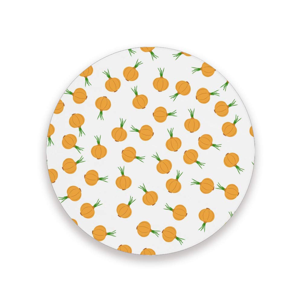 Dessous de verre absorbants CHEHONG en céramique motif oignon
