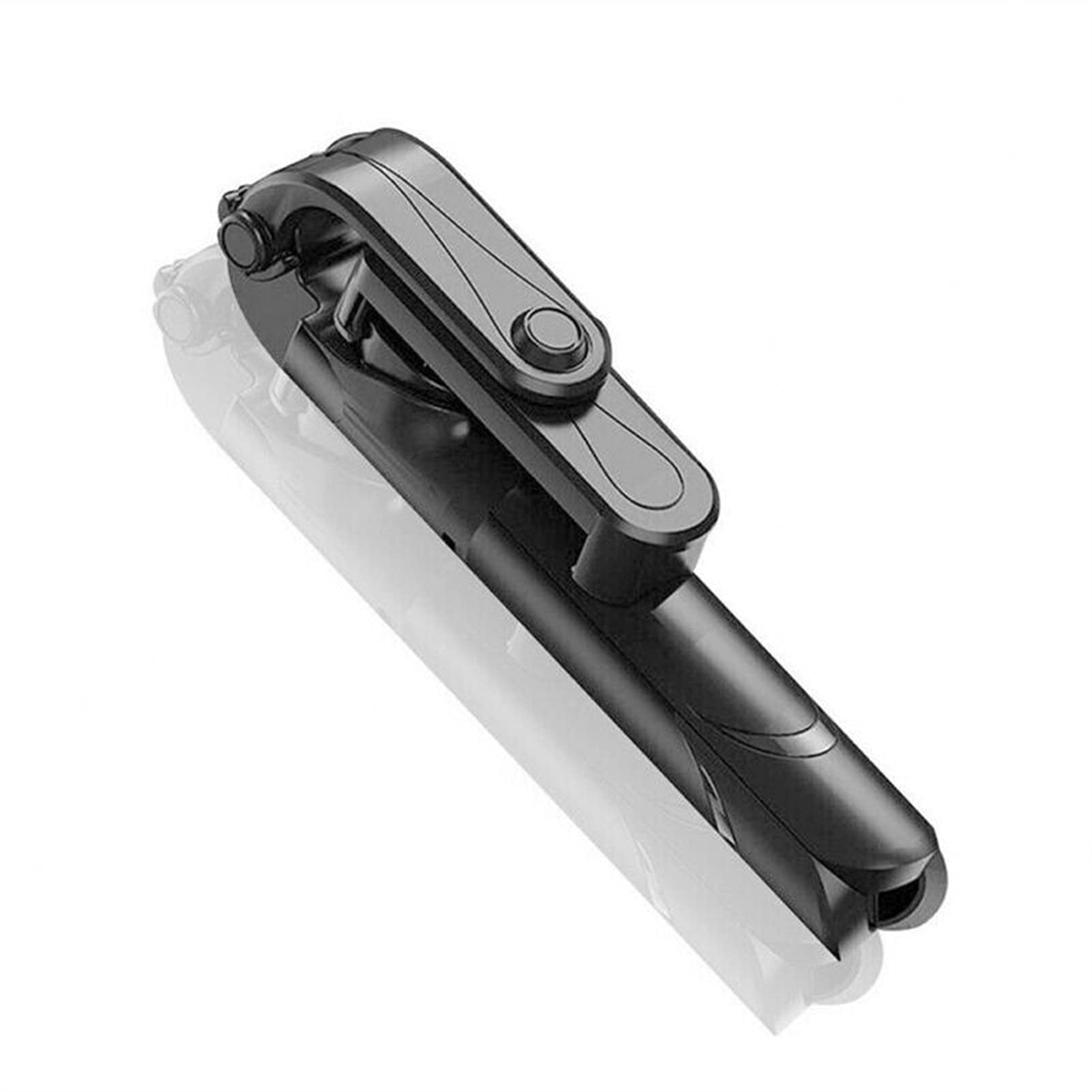 SCRUBY 2021 4 w 1 Bluetooth Selfie Stick Statyw Selfie Stick z bezprzewodowym pilotem i statywem (czerwony)
