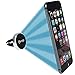Mengo Slim-Snap Aluminum Magnetic Air Vent Car Mount Holder For (iPhone, Samsung, HTC, LG, Nokia, Blu, iPods, GPS)  Universally Compatible