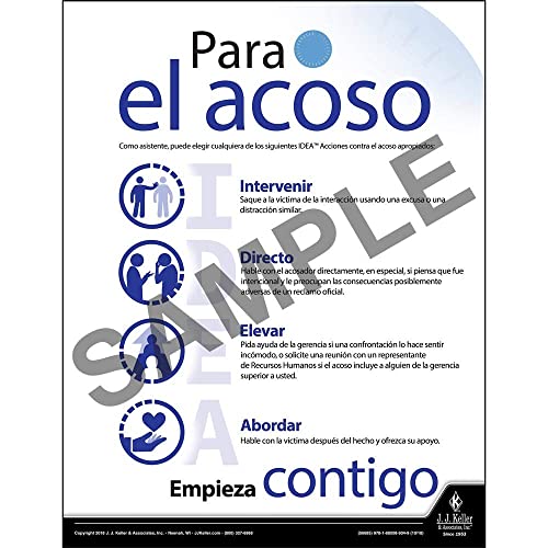 Sexual Harassment Prevention Training DVD Video, English & Spanish, Helps Employees Address and Respond to Unwanted Sexual Harassment in The Workplace, J. J. Keller & Associates, Inc.