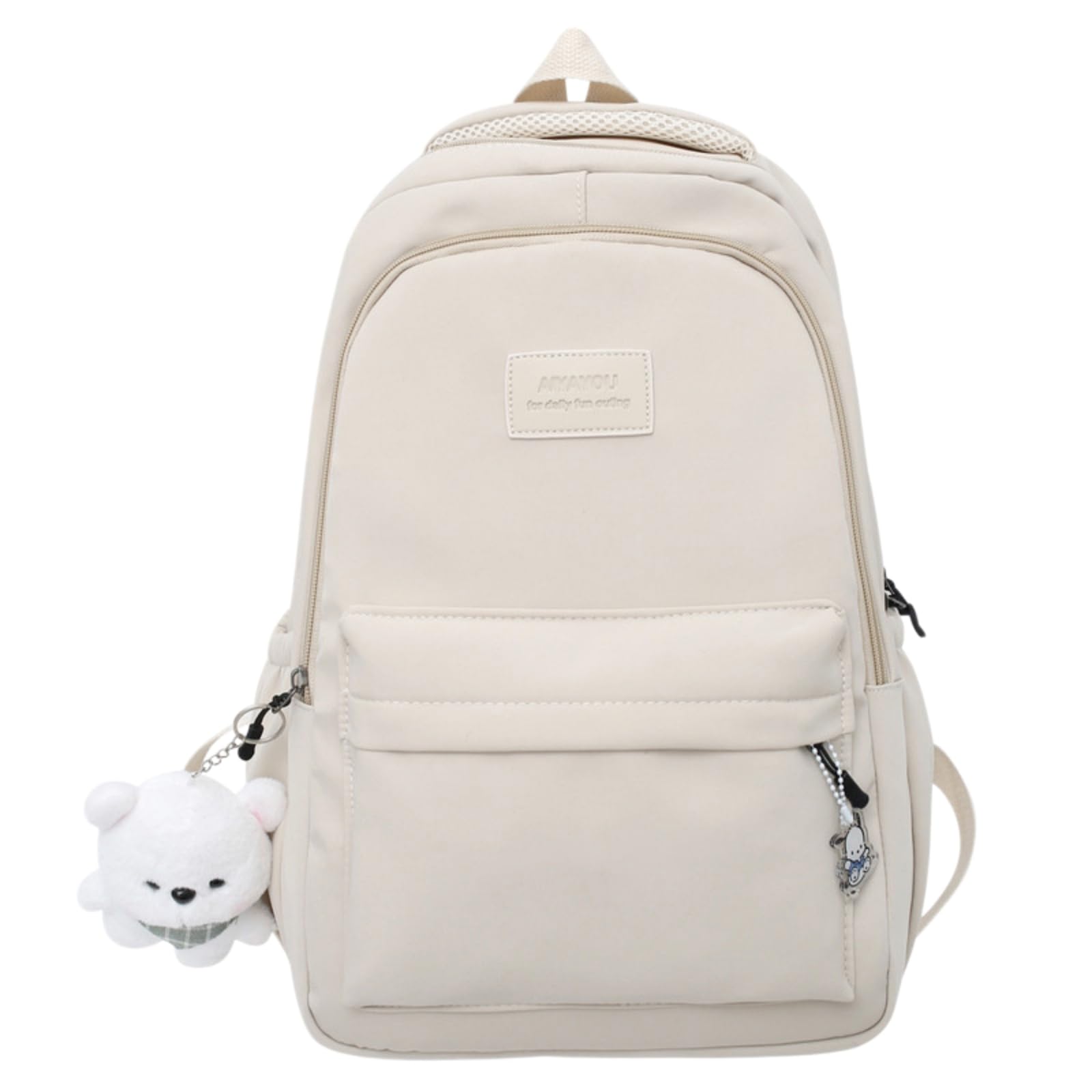 WANGSHUO Borsa Donna Zaino per Laptop Unisex Impermeabile, Sacco da Giorno Carino di Grande capacità Viaggi Scolastici Commute Giornaliero