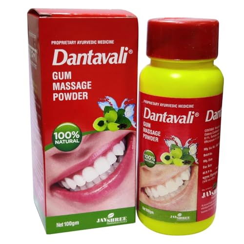Image of Gum Massage Powder For Healthy & Strong Teeth | Complete Oral Care For Mouth, Teeth & Gums | Net Weight - 100g (Pack of 1)