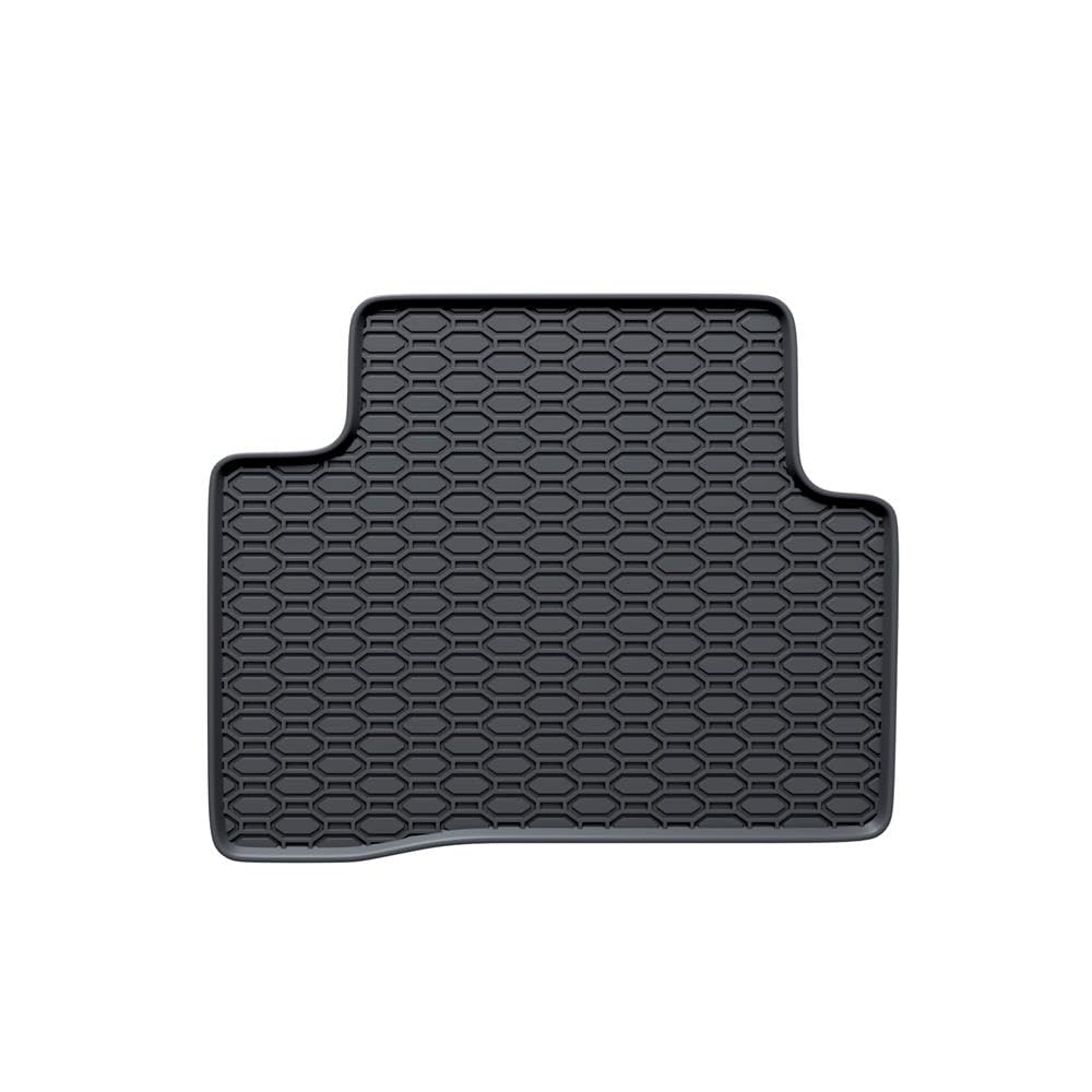 Mossa Alfombrillas Goma aptas para Nissan Qashqai II 2014-2021 4 uds. Negro | Crossover