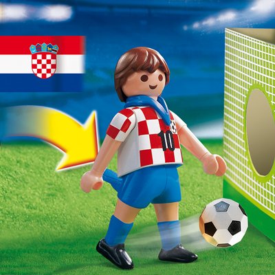 Preisvergleich Produktbild PLAYMOBIL® 4723 - Fußballspieler Kroatien