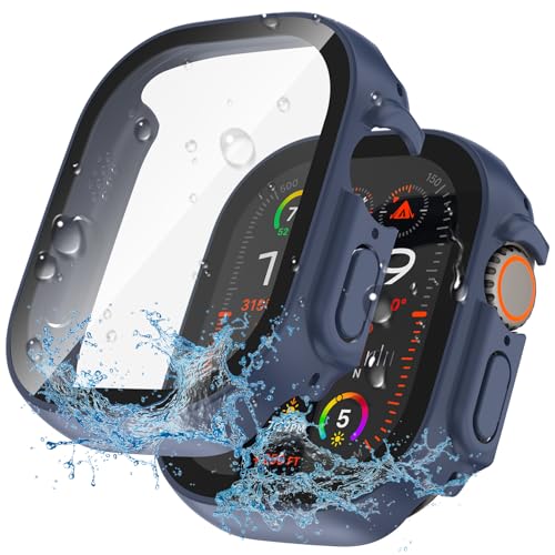 YIJDACASE 2 in 1 Waterproof Case for 49mm Apple Watch Ultra4/Ultra 3/2/1