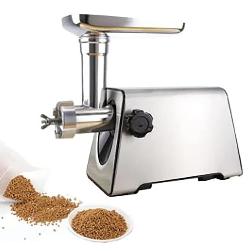Macchina elettrica per Pellet per mangime per Animali Domestici, Macchina per mangime per Cani e Gatti con Stampo da 7 mm e Manico Staccabile, Strumento per la Produzione di Pellet per mangime per a