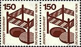 Berlin (West) 411A Securities Horizontal Couple unmounted Mint/Never hinged ** MNH 1971 Accident Prevention (Stamps for Collectors)