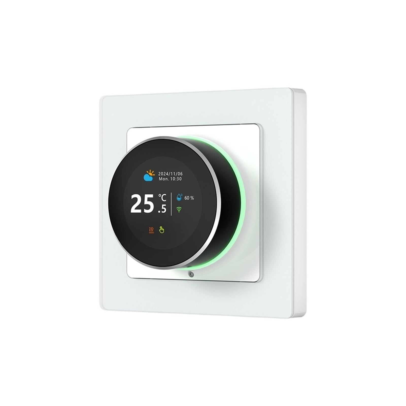 Contrôleur de température de chaudière à Eau/gaz de Chauffage électrique par Le Sol WiFi, Support de Thermostat à Bouton Intelligent Tuya
