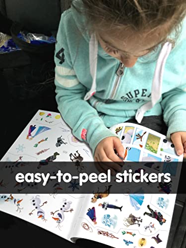 Disney Frozen Sticker Book Treasury - Activity Books for kids, 350 reusable stickers, 96 pages of fun - Image 5