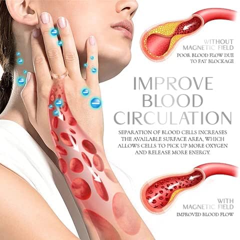 Miniatura 2 de Frostaly - Anillo giratorio de iones de potasio anillo giratorio de iones de potasio helado pérdida de peso anillo spinni de potasio helado anillo