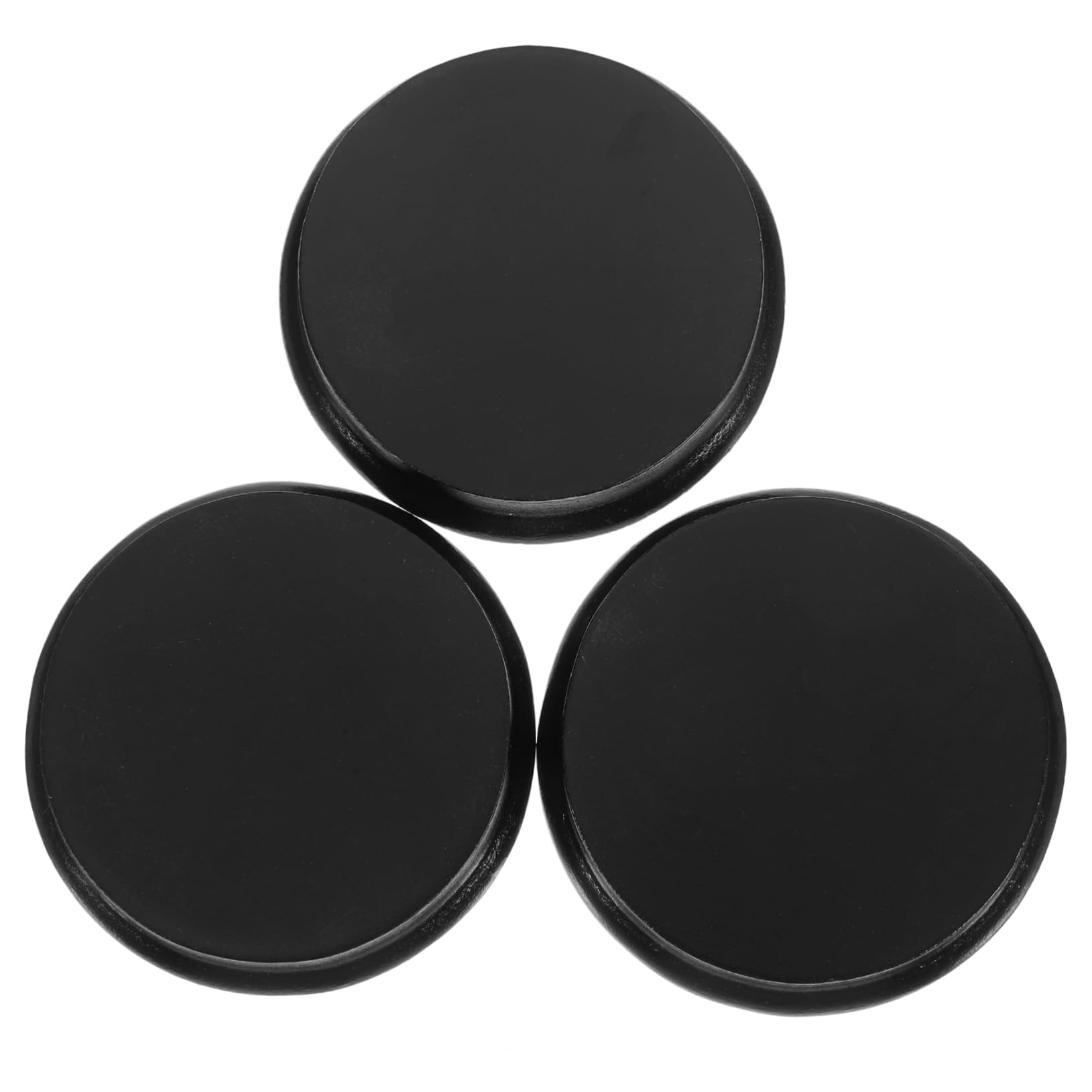 PRETYZOOM 12 Pièces base de - Mini socle pour figurine Base pour figurine petit socle miniature mini bases rondes mini base ronde pour bases de mini-poupées simples Bois