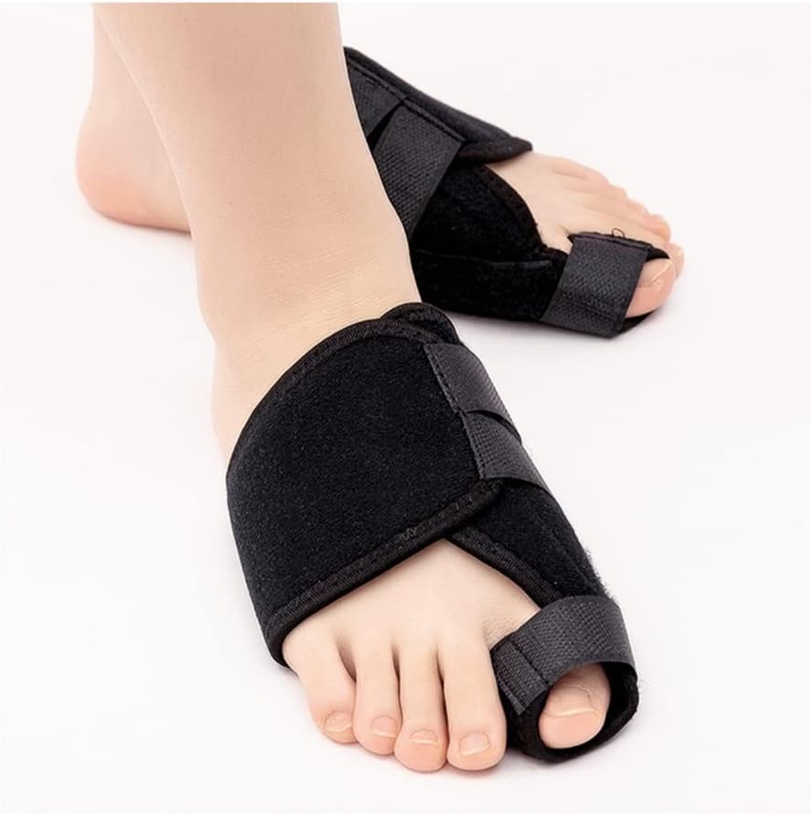 DEAVER Bunion Corrector,Bunion Pain Relief Toe Separators,Adjustable Hallux Valgus Correction Bunion Splint Corrector for Men and Women,Day Night Support