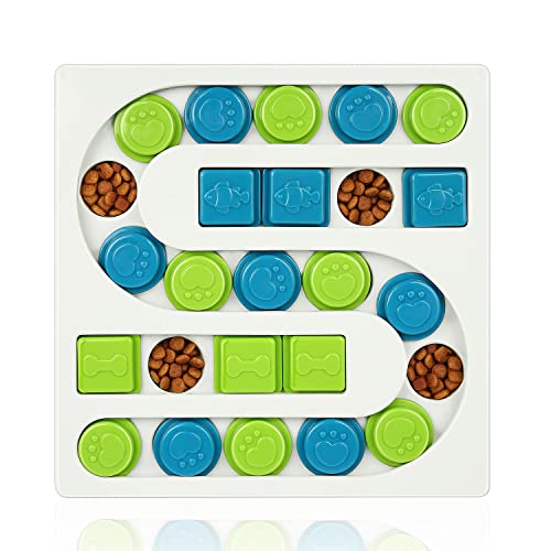 DR CATCH Dog Puzzle Toys,Dogs Food Puzzle Feeder Toys for