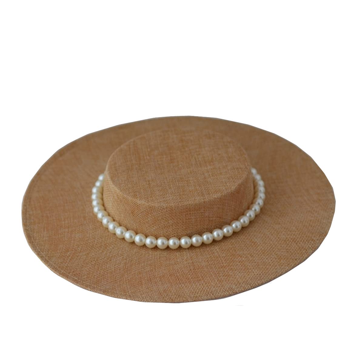 COSDREAMER Womens Victorian Hat Vintage Tea Party Sun Hat Flat