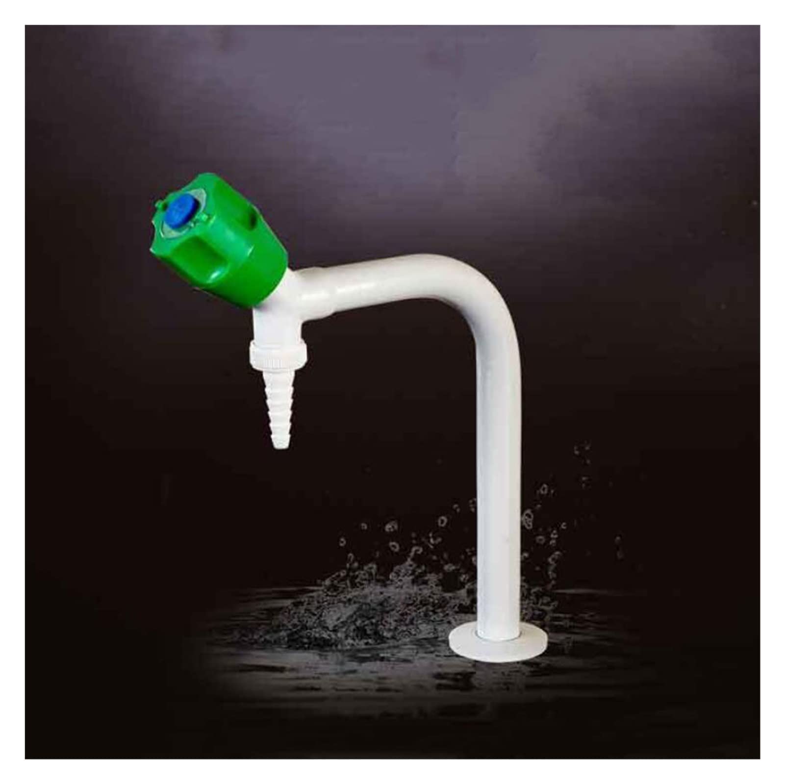 Grifo de Laboratorio - Grifo Monomando de Agua fría para Lavabo - Diseño Duradero para Uso institucional