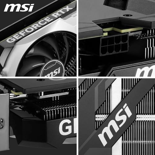 GeForce RTX 4060 Ti Ventus 3X E 8G OC Scheda grafica - 8 Go GDDR6 128 Bits, 18 Gbit/s, PCI Express 4, 2565 MHz, Ventole TORX 4.0 - Scheda video - Immagine 2