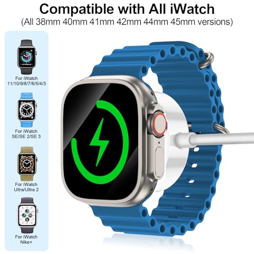 Image of Upgraded for 2in1 USB A /C Apple Watch Charger Magnetic Charging Cable