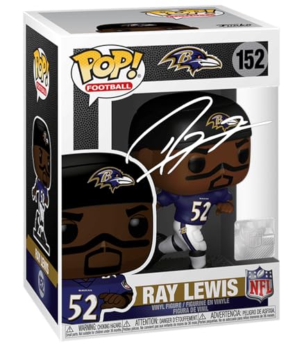 Ray Lewis #152 Facsimile Signed Reprint Laser Autographed Funko POP!