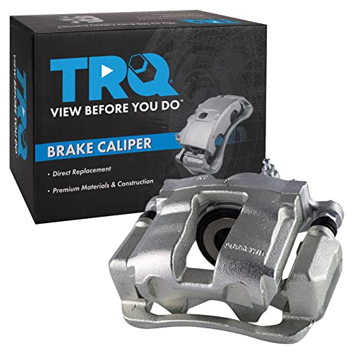 Image of TRQ Front Left Brake Caliper w /Bracket Drivers Side | For 2011-2014 Hyundai Sonata