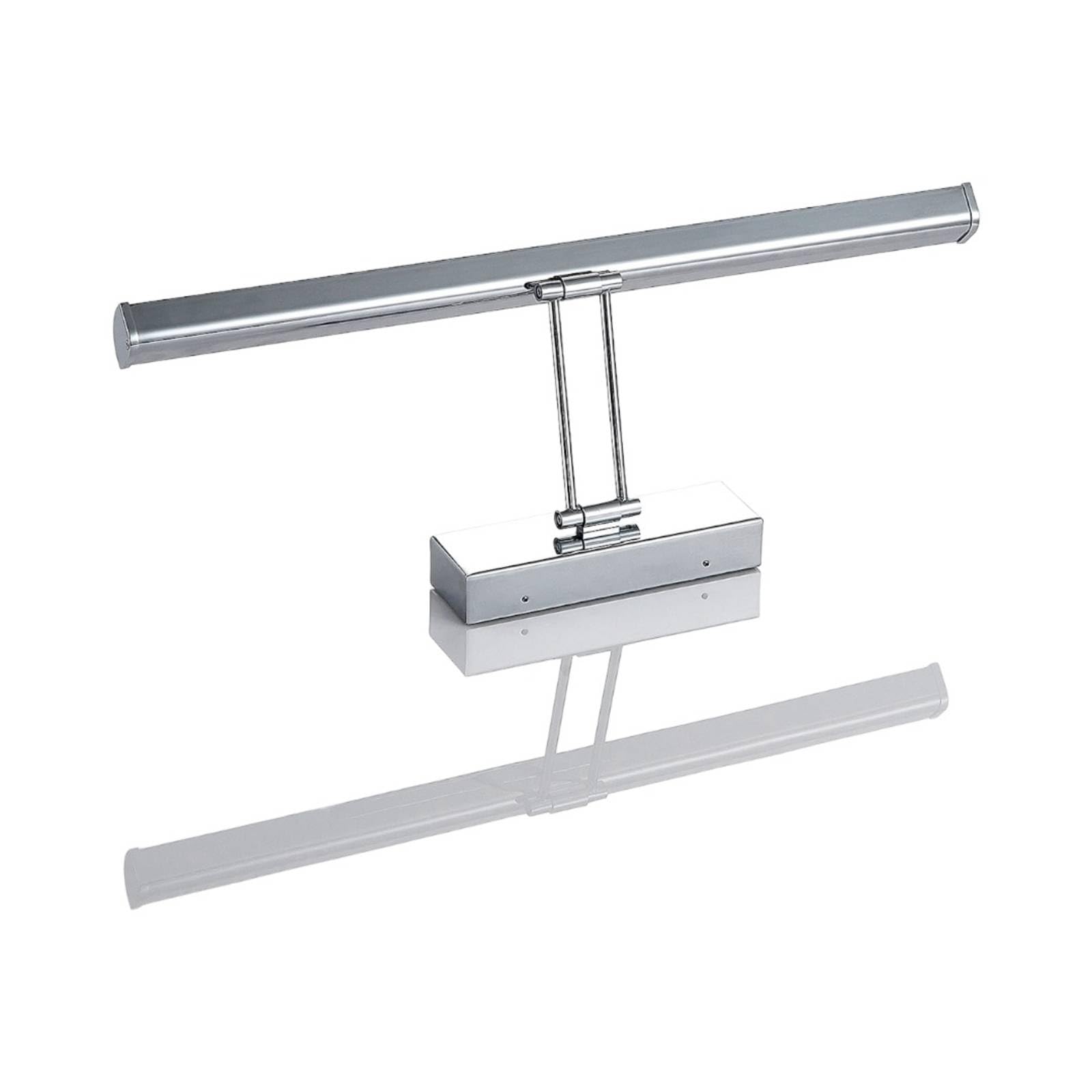 Lindby LED Wandleuchte, Wandlampe Bad 'Sanya' (spritzwassergeschützt) (Modern) in Chrom aus Metall u.a. für Badezimmer (1 flammig,) - Wandleuchten, Spiegelleuchte Badezimmer, Wandbeleuchtung