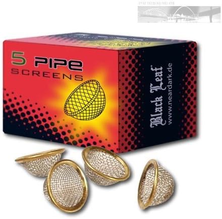 Near Dark Steel Pipe Bowl Metal Gauze Screens 10 x 15 mm