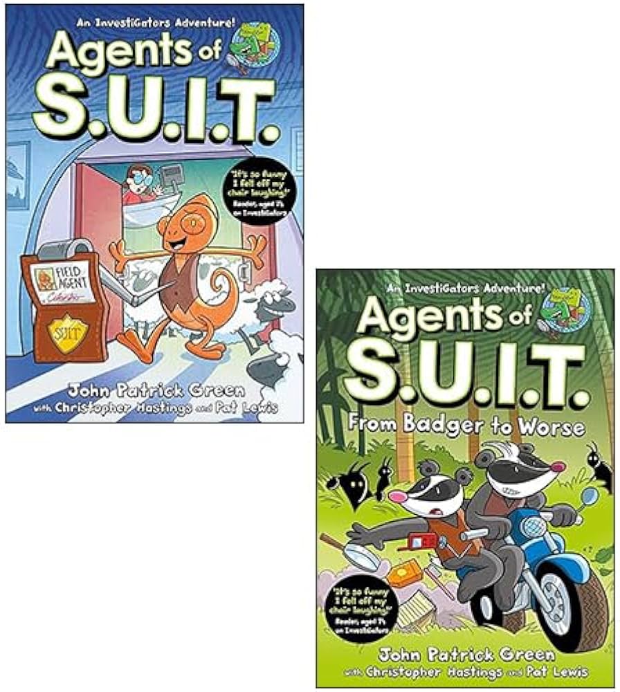 Amazon.com: InvestiGators: Agents of S.U.I.T. Series 2 Illustrated