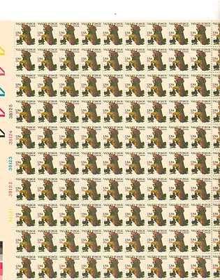 United States Postal Service Valley Forge Christmas Sheet of 100 x 13 Cent US Postage Stamps Scott 1729