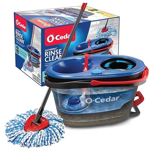 O-Cedar RinseClean Spin Mop System
