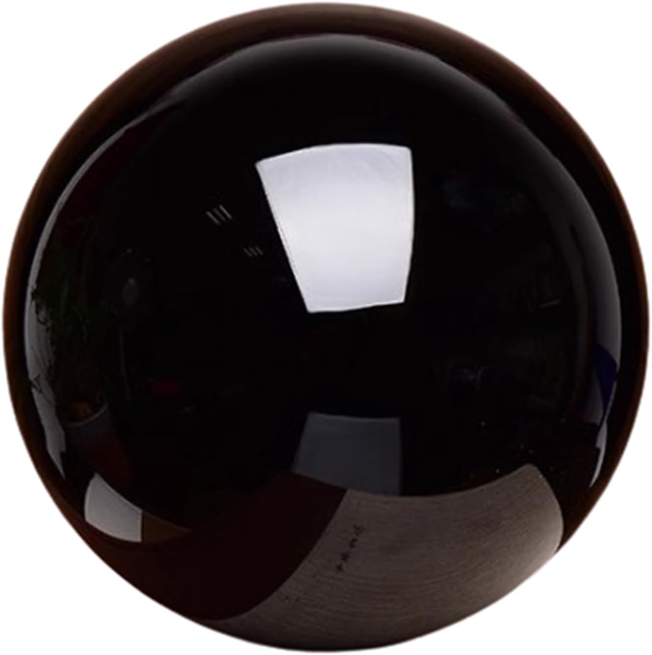 Large Polished Obsidian Crystal Ball, Obsidian Sphere for Home Decor, Black Obsidian Stone for Gifts, Feng Shui, and,200mm