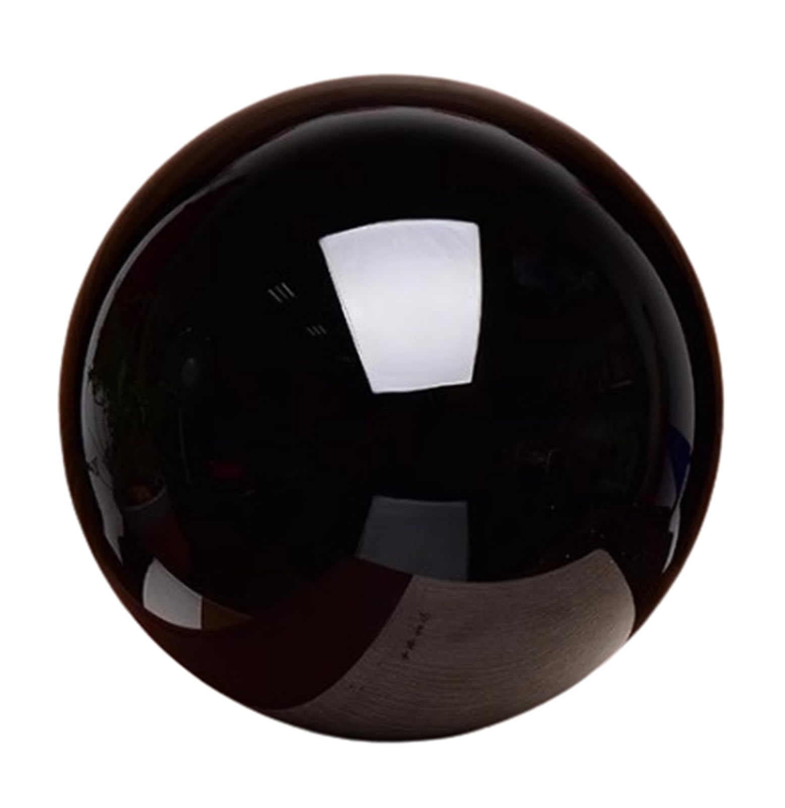 BHBHCPZGR Large Polished Obsidian Crystal Ball, Sphere for Home Decor, Black Stone for Gifts, Feng Shui, and,150mm BHBHCPZGR