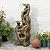 SERBILHOME Large Indoor Water Fountains - 39.93inch Tree Trunk Fountains Garden Durable Resin Material, 5-Layered Yard Waterfall Perfect for Floor Patio, Backyard and Home Art Deco