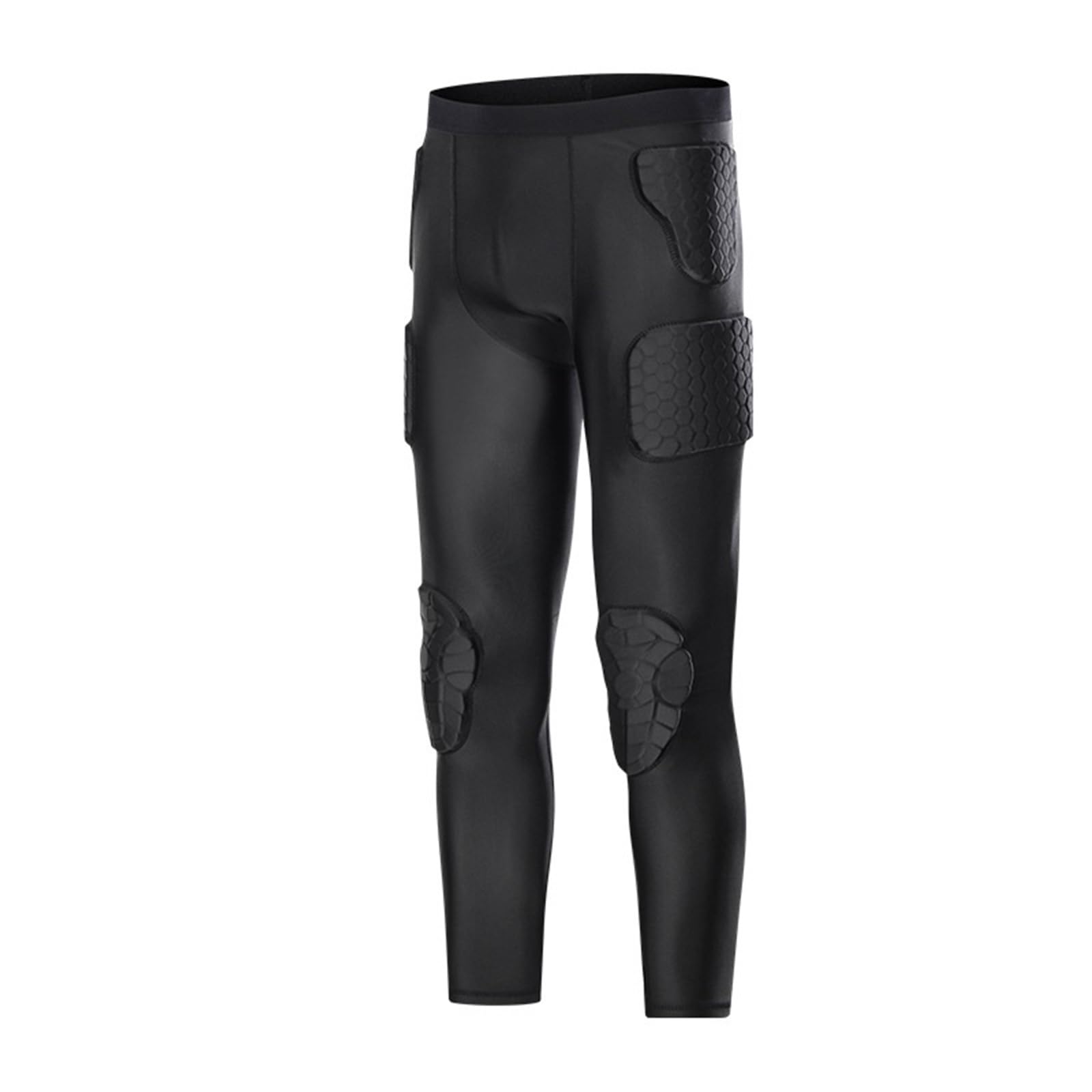 Professionelles Torwart Trikot für Herren - Eva gepolsterte Torweste mit Ellenbogen- & Brustschutz, atmungsaktives Fußball Torhüter Shirt für Training & Match(D,M (Fit 45-65kg))