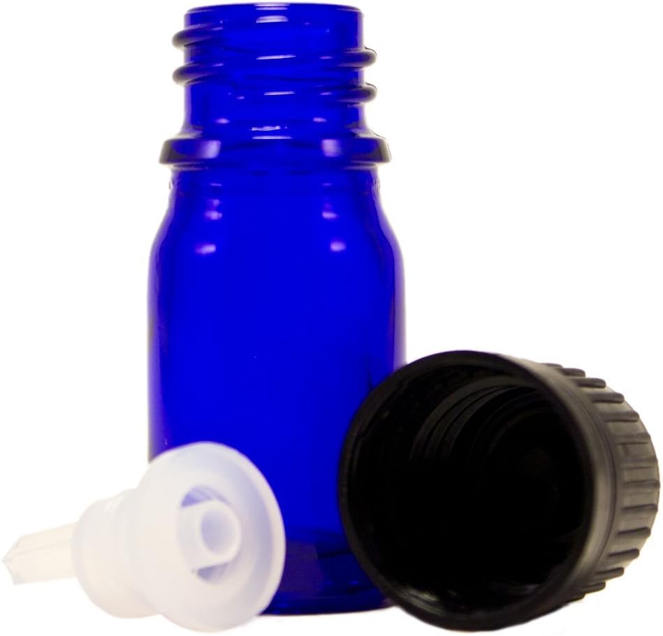 Vivaplex, 12, Assorted Colors, 2 Oz Glass Bottles, With Lids - Import It All - View #8