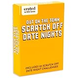 Crated with Love - Date Deck Scratch Off Cards for Couples, Date Night Ideas Card...