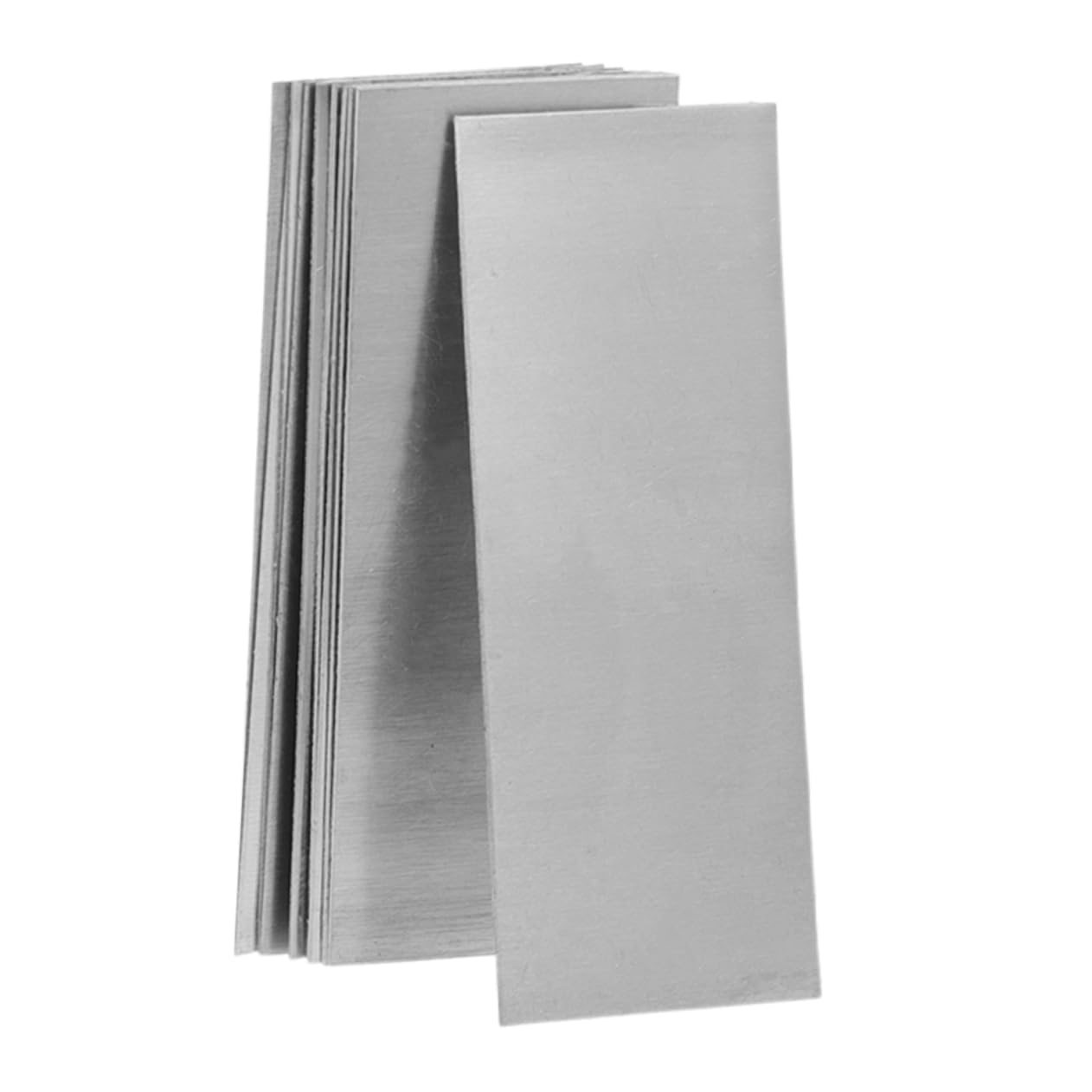 SOLUSTRE 12pièces Plaques Anodes Zinc Pur Pour Expériences Électrolytiques Et Fabrication De Batteries De Fruits Dimensions Outils Éducatifs Pour Laboratoire Et Projets Créatifs