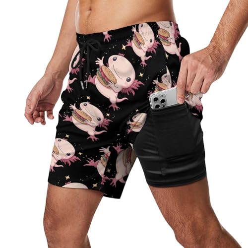Pantalones cortos de playa para hombre cómodos y con bolsillos 2