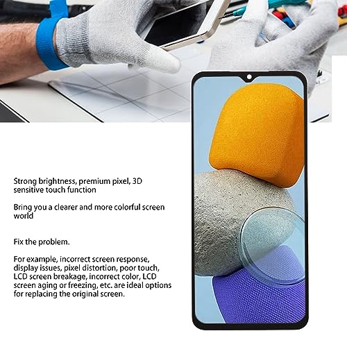 Rankomu LCD-skärm för Samsung Galaxy M23, 6,6 tum pekskärm