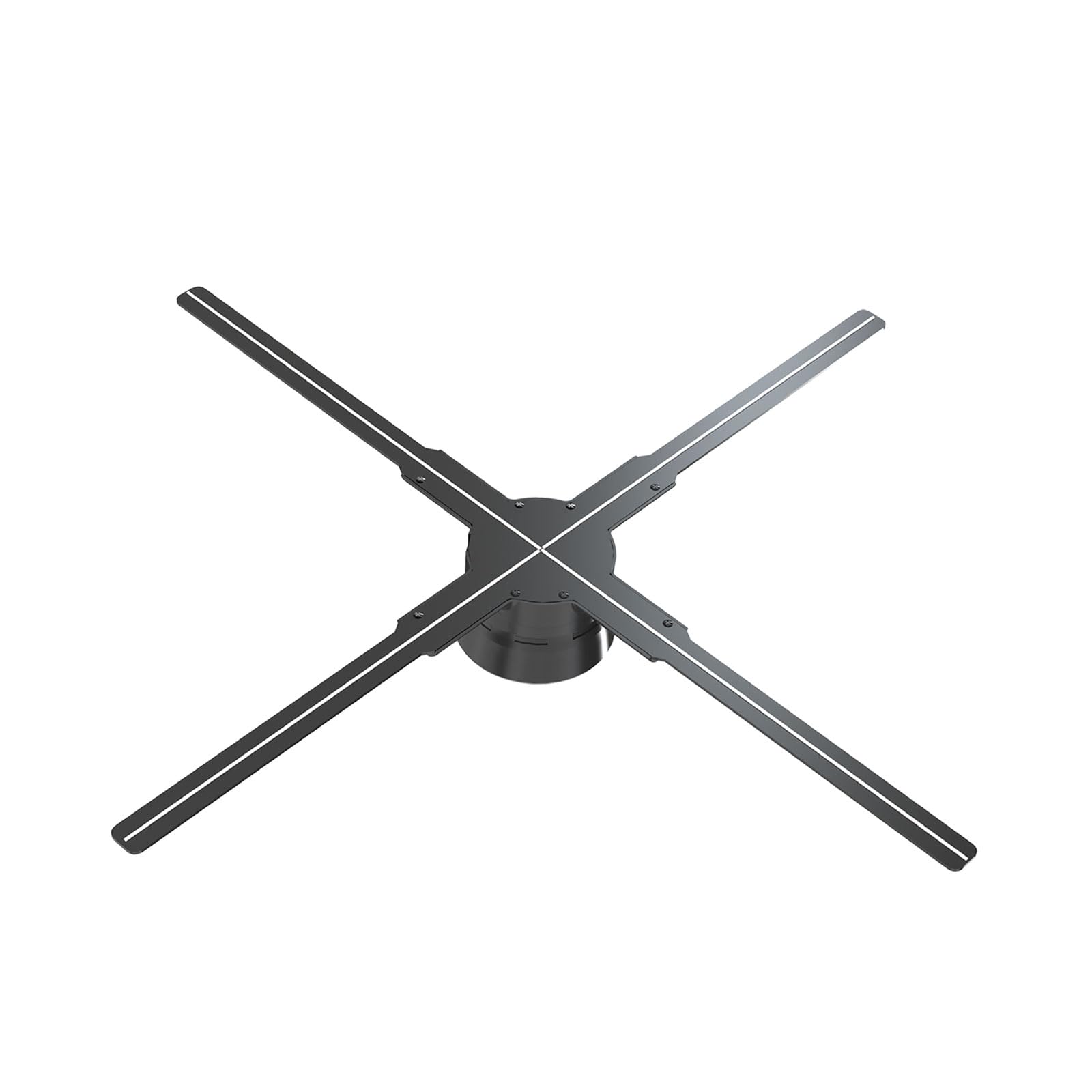 Photo 1 of Yoldsud 3D Hologram Fan WiFi Holographic Projector Advertising Display - High Resolution - App PC Control, Bluetooth Audio - 1500 Video Library for Business Store Holiday Events (20 Inches)