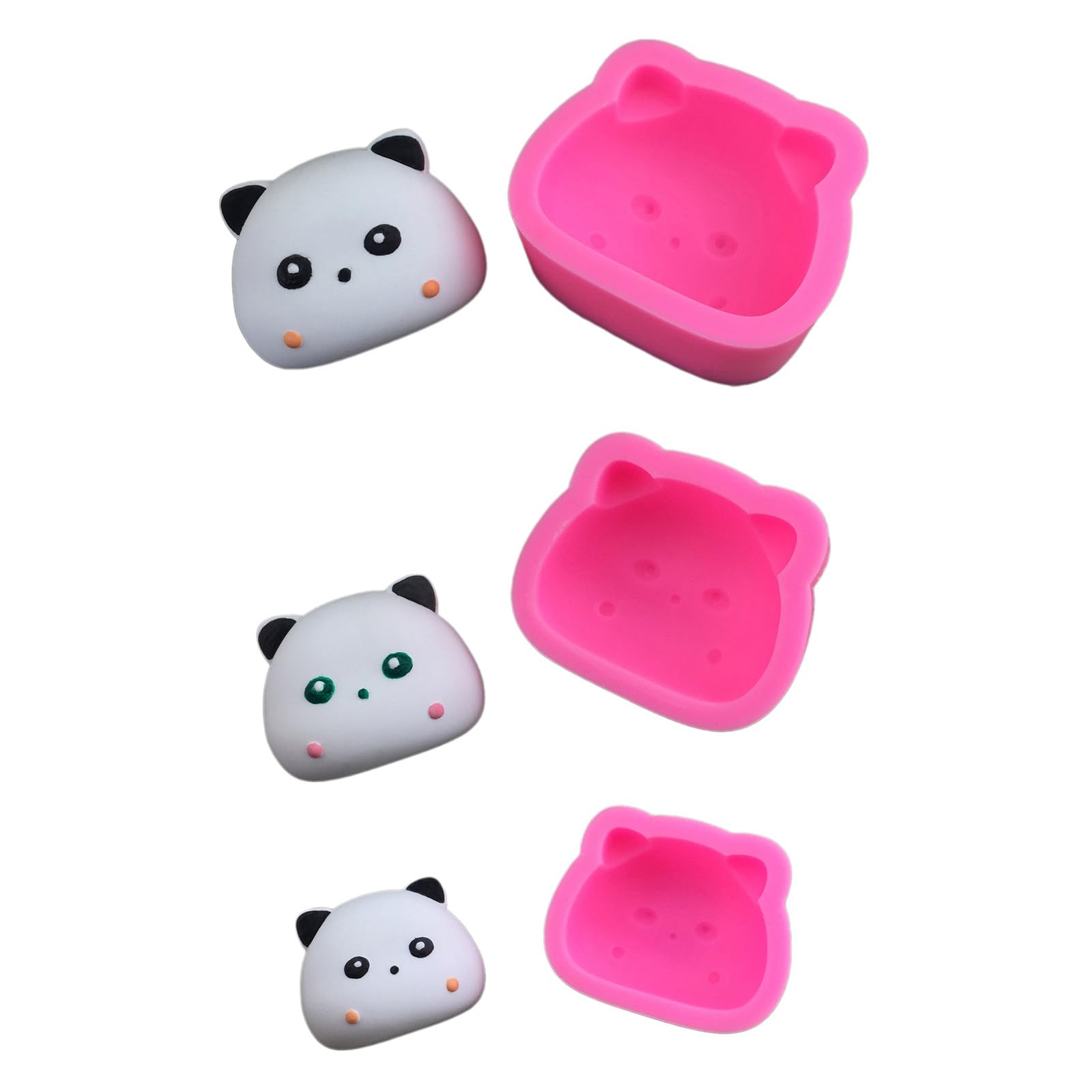 Zkhxhtg bakeware sets Bear Shape Silicone Mold for Chocolate and Clay Convenient Dessert Baking Mould Dishwasher Safe Cake Bread Mold