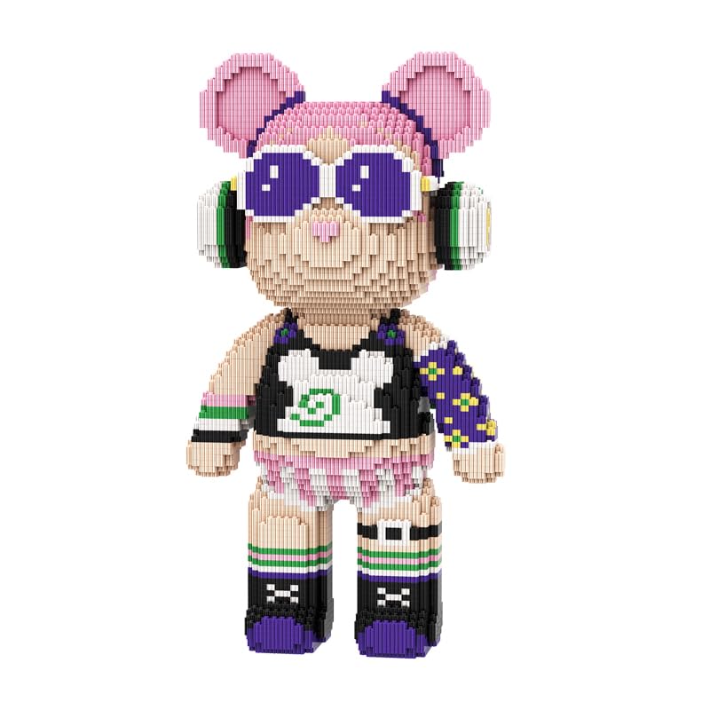 Amazon.co.jp: DAHONPA ロックガール ベア マイクロビルディング