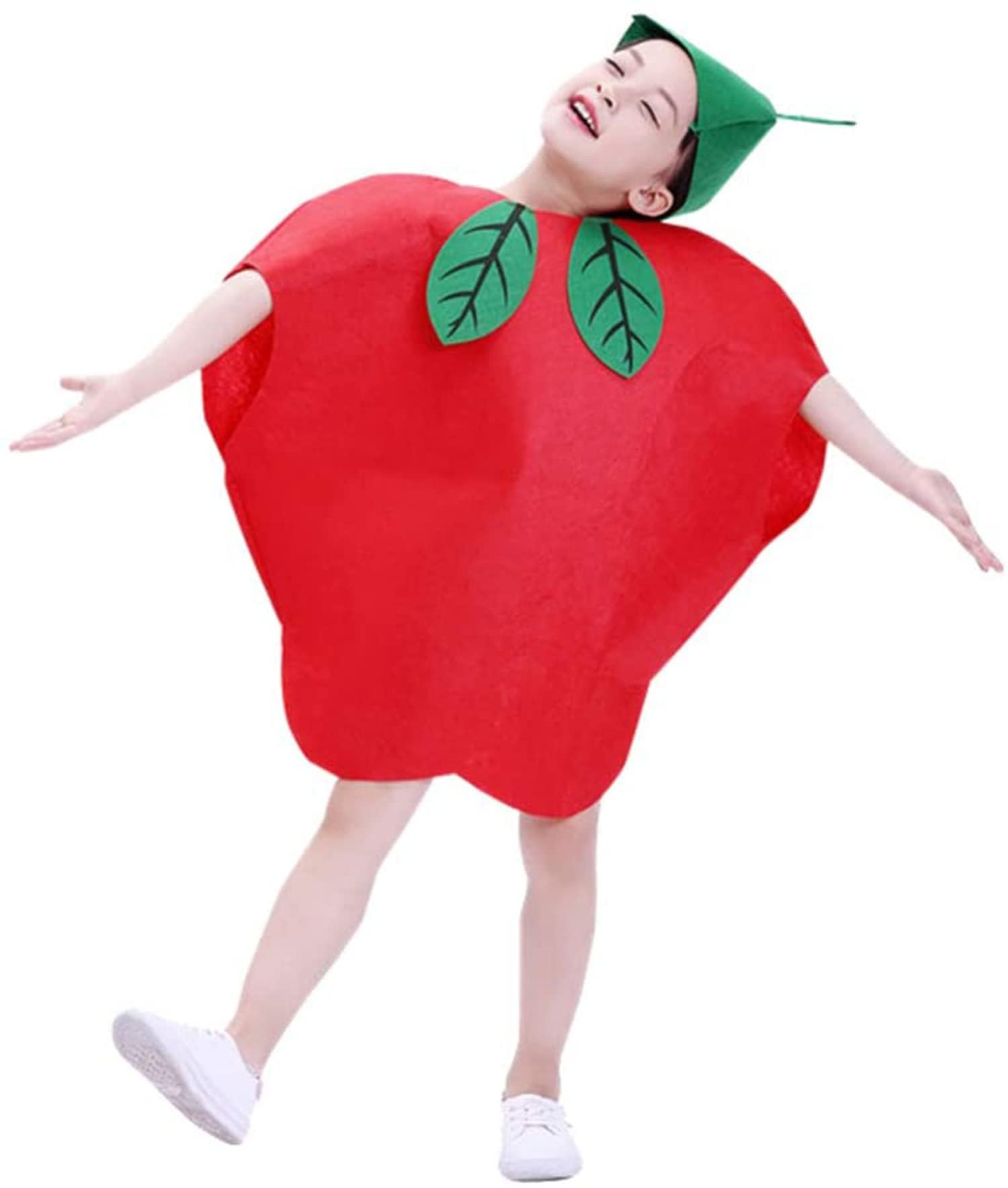Khazna Kids Fruits Vegetables and Nature Costumes Suits and Hat Fancy Dress Party Boys and Girls Fruits Costume Suit with Hat