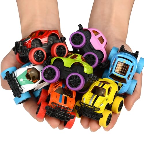 Paquete de 8 Camionetas Mini Monster Die-Cast para Niños miniatura 5