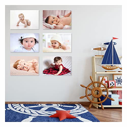 Image of SR CREATIVE CRAFT Cute Baby Posters | Smiling Baby Poster |Baby Wall Poster for Room Decor (12x18-Inches, 300GSM Thick Glossy Finish Paper) Set of 6 -pt-5