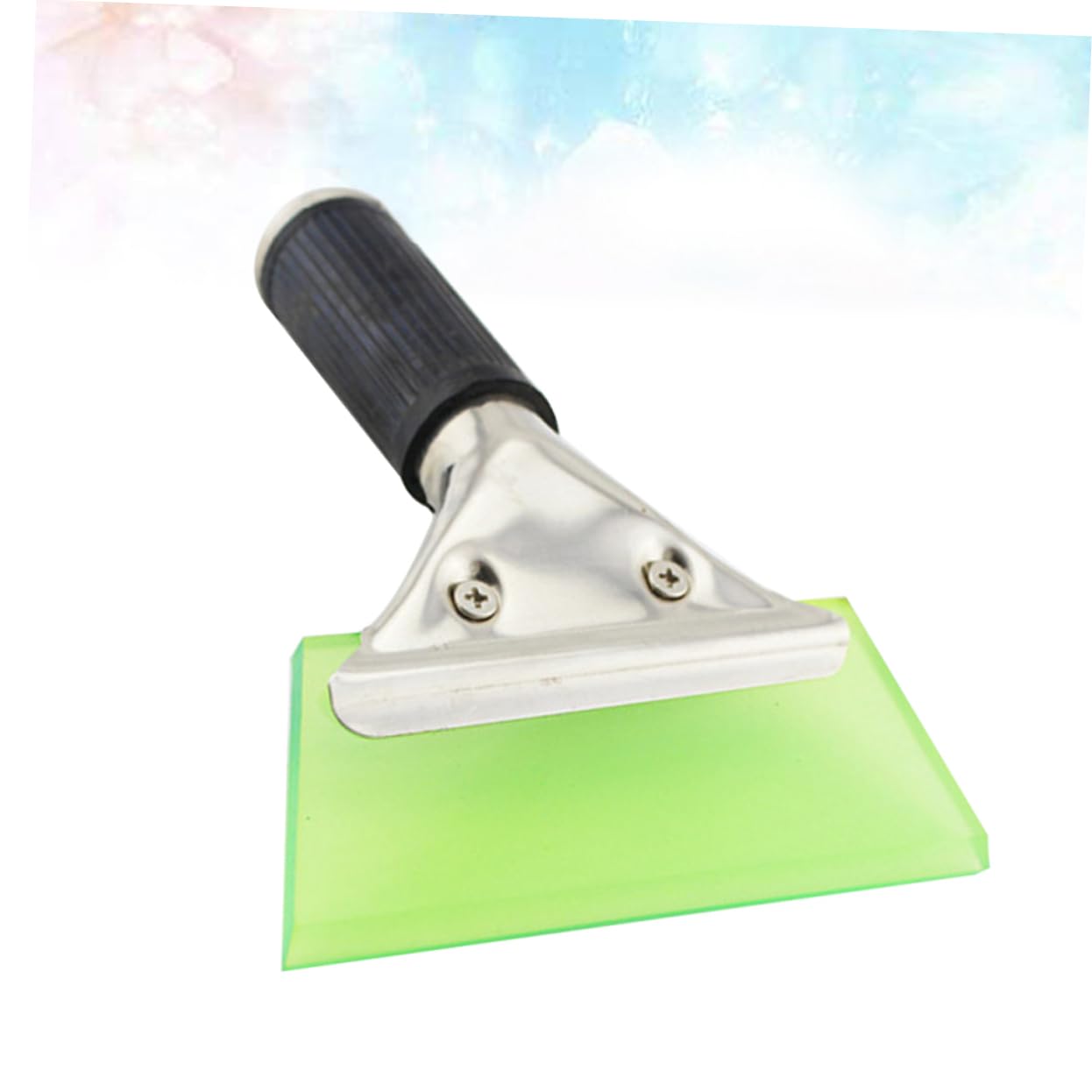 SOLUSTRE 3pezzi Raschietto per Ghiaccio e Neve per Auto con Manico Acciaio Inossidabile Design Curvo Pala Leggera e Pratica Colore Random Utensile per Parabrezza e Finestrini