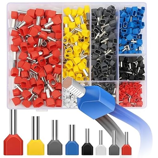 Sprießen 750 Piezas Terminales Eléctricos, Terminales Electricos Cable Kit, 0.5-10mm² Doble Terminales Cables Eléctricos, Adecuados para Engarzar Bricolaje e Industrial | Ya disponible en tu tienda friki favorita! En mundofriki.es! Sprießen 750 Piezas Terminales Eléctricos, Terminales Electricos Cable Kit, 0.5-10mm² Doble Terminales Cables Eléctricos, Adecuados para Engarzar Bricolaje e Industrial | Ya disponible en tu tienda friki favorita! En mundofriki.es!