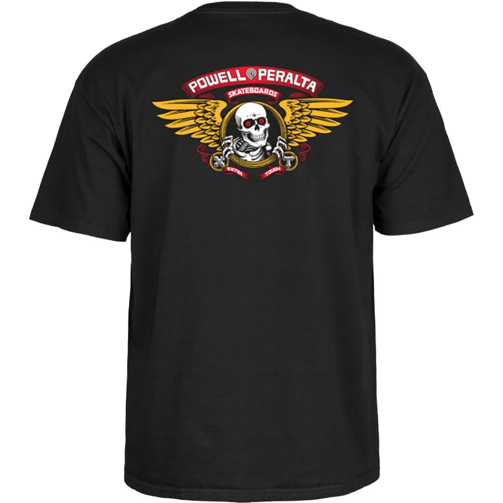 Amazon | [POWELL] PERALTA WINGED RIPPER TEE [M] BLACK パウエル