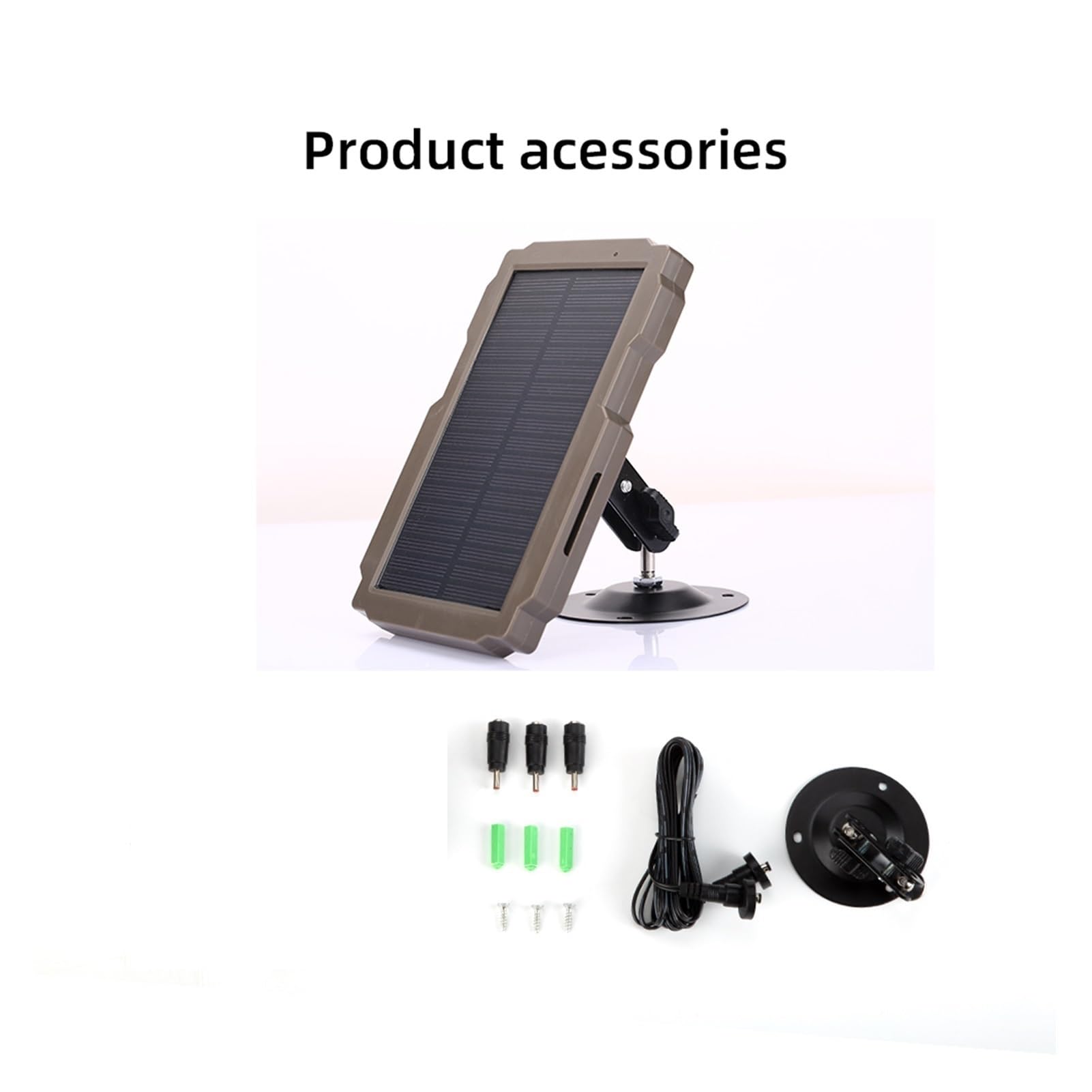 Pannello solare Kit pannelli solari della fotocamera Trail Outdoor Impermeabile 12V Caricabatterie solare 5000 ma 12v. Batteria del caricabatterie ad alimentatore solare for 9V HC900 HC801 HC700 HC550
